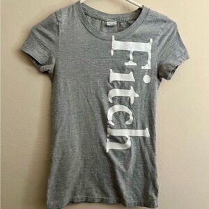Abercrombie & Fitch Gray Short Sleeve Tee